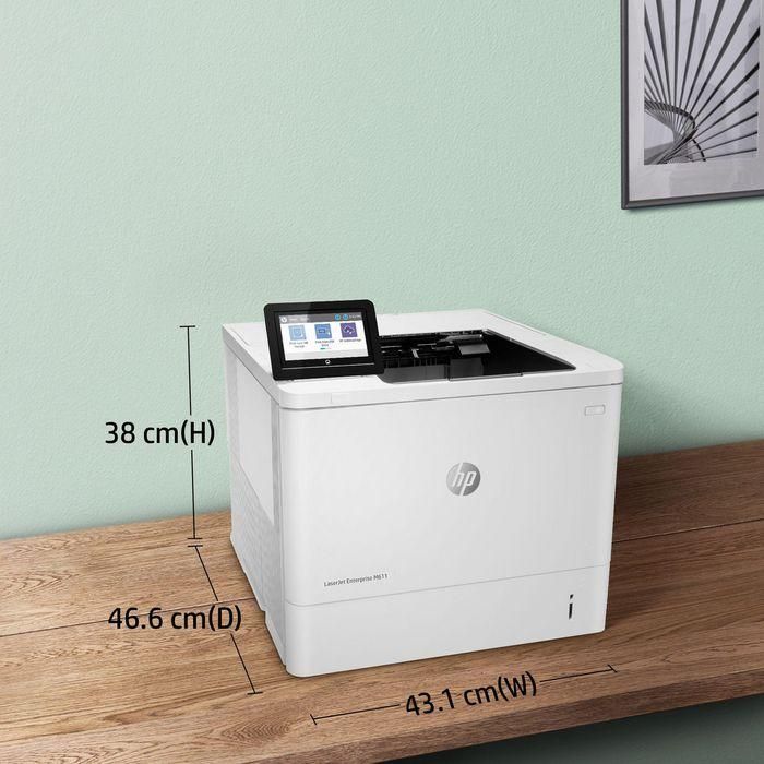 HP Impresora laser monocrono laserJet Enterprise M611dn 21