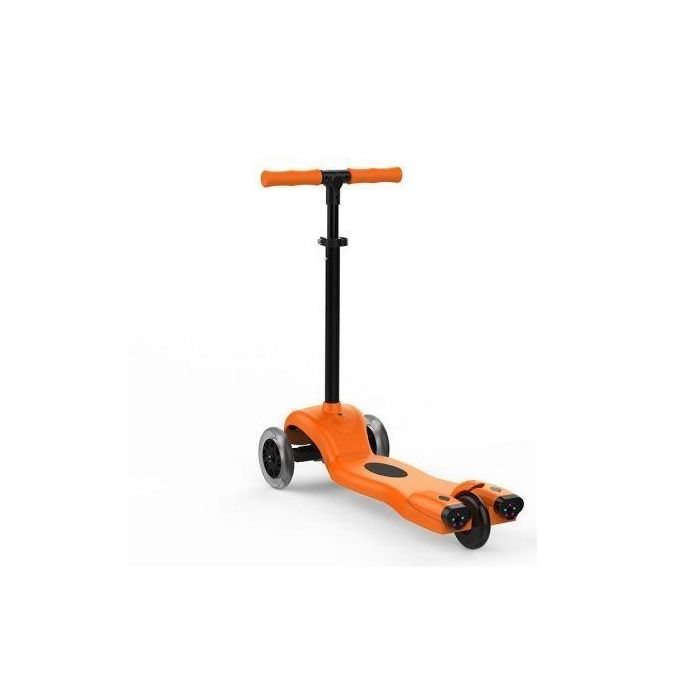 PATINETE INFANTIL LEOTEC CHILDREN SCOOTER ORANGE - REPRODUCCIÓN MP3 - RUEDAS CON LUCES LED - HUMO DE COLORES - BAT. 2200MAH - HASTA 50KG 2