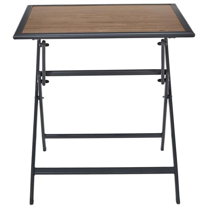 Mesa Metal Bcn Negra 70X70 Home Deco Factory 2 Mesa Metal Bcn Negra 70X70 Home Deco Factory 2