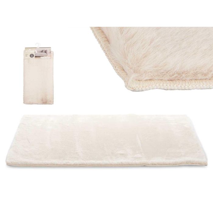 Alfombra Pelo Corto Beige 60 X 90 Giftdecor (6 Unidades) Alfombra Pelo Corto Beige 60 X 90 Giftdecor (6 Unidades)