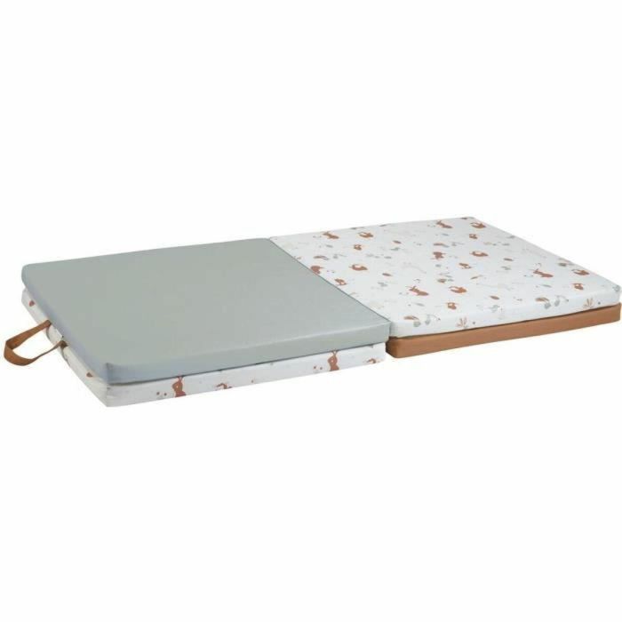 Tineo TIN3275055657623 Alfombra de Juego y Despertar Little Farmer Multifunción 3 en 1, 120x120 cm 2