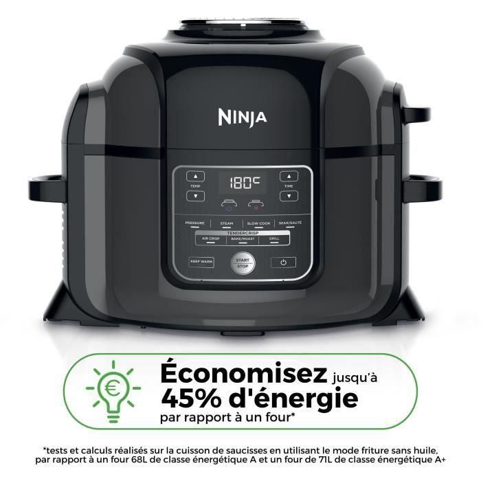 Olla Eléctrica Multifunción Ninja Foodi Mini 6L - 7 en 1: Presión, Freidora de Aire, Cocción Lenta, Vapor, Parrilla, Hornea/Asa, Sella/Saltea 1 Olla Eléctrica Multifunción Ninja Foodi Mini 6L - 7 en 1: Presión, Freidora de Aire, Cocción Lenta, Vapor, Parrilla, Hornea/Asa, Sella/Saltea 1