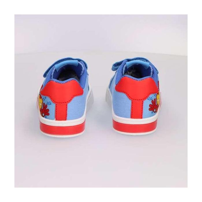Cerdá Zapatilla Loneta Spidey T027 Luces PVC Talla 27 Azul 2