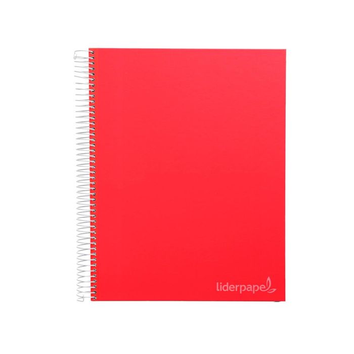 Cuaderno Espiral Liderpapel A4 Micro Jolly Tapa Forrada 140H 75 gr Cuadro 5 mm 5 Bandas4 Taladros Colores Surtidos 2