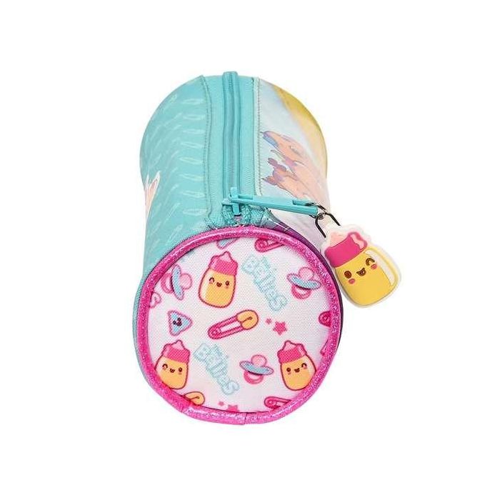 Estuche Escolar Cilíndrico The Bellies 20 x 7 x 7 cm Morado Turquesa Blanco 1 Estuche Escolar Cilíndrico The Bellies 20 x 7 x 7 cm Morado Turquesa Blanco 1