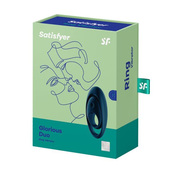 Satisfyer Anillo Vibrador Glorious Azul Satisfyer Anillo Vibrador Glorious Azul