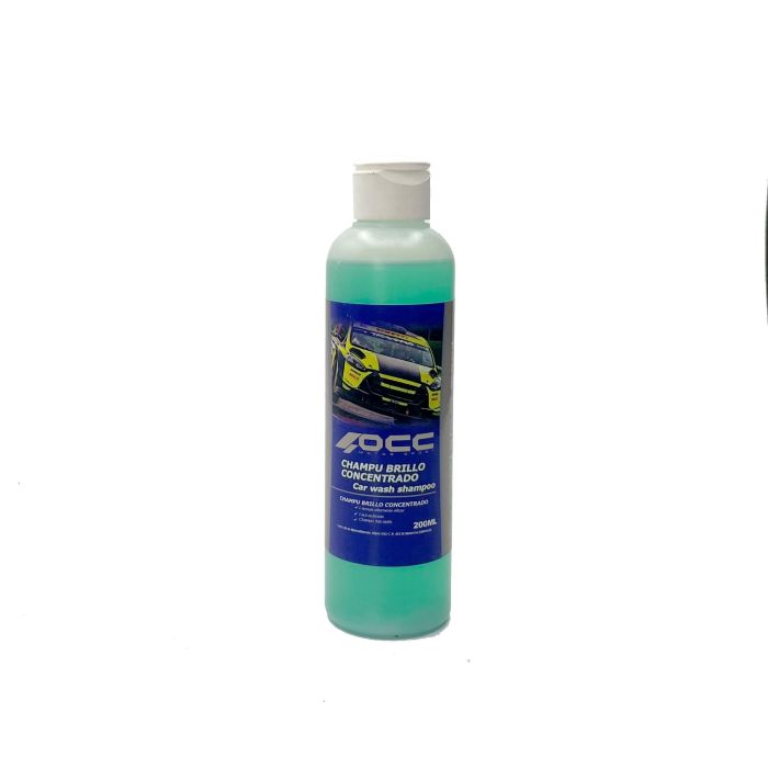 OCC Motorsport OCC470941 Champú Brillo Concentrado para Coche y Vehículos pH Neutro 200 mL - Limpia, Protege, Repele Agua y Realza el Brillo OCC Motorsport OCC470941 Champú Brillo Concentrado para Coche y Vehículos pH Neutro 200 mL - Limpia, Protege, Repele Agua y Realza el Brillo