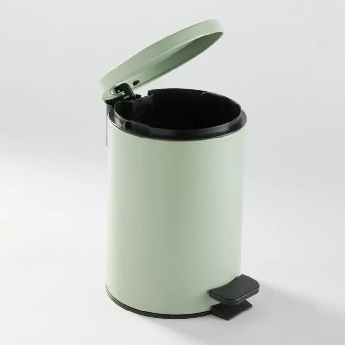 Today Papelera UTILITY Baño 3 L Ø 17 x H 25 cm Polipropileno Verde Suave 2