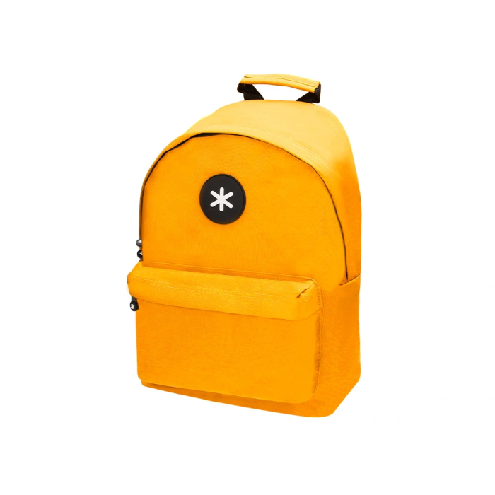 Antartik Mochila con Asa y Bolsillos con Cremallera Color Mostaza 310x160x410 mm 2