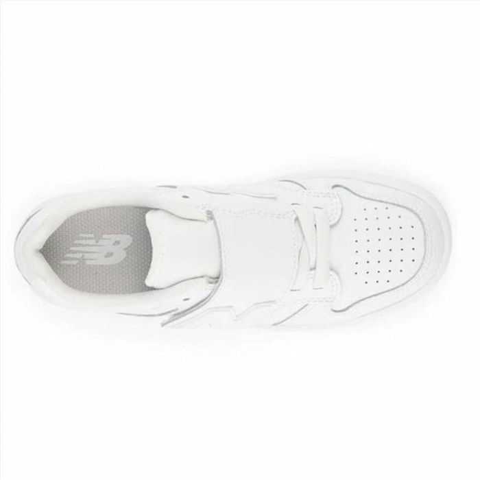 Zapatillas Casual Niño New Balance 480 Bungee Lace Blanco 2