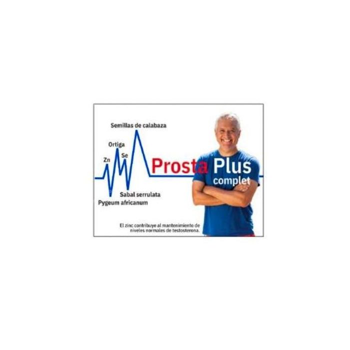 ESPADIET Prostaplus Complet 45 Cápsulas con Ortiga, Pygeum, Semillas de Calabaza, Sabal, Zinc y Selenio