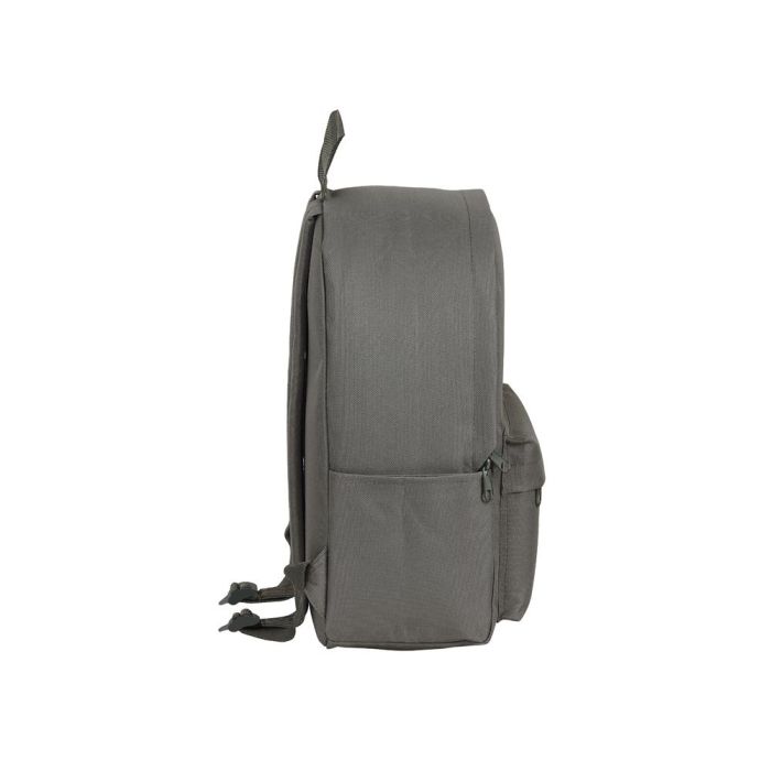 Cartera Escolar Safta Day Pack Ordenador 14,1-' Basic Gris 310x160x400 mm 3