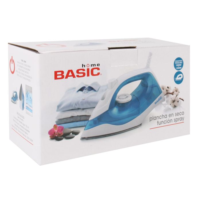 Plancha de Vapor Basic Home 1000-1200W (6 Unidades) 4 Plancha de Vapor Basic Home 1000-1200W (6 Unidades) 4