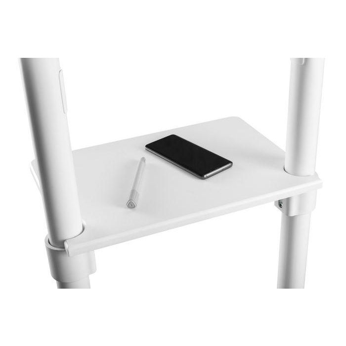 Vivolink Soporte Móvil VLFS3770 Giratorio Blanco, VESA 600x400, Pantallas 37"-70", hasta 70 kg 11