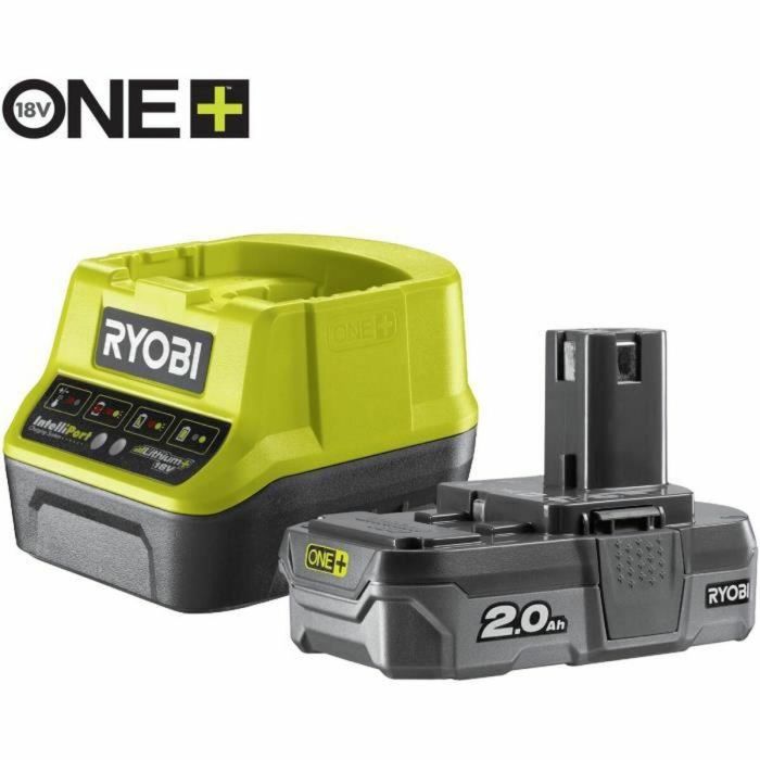 Ryobi RYO4892210203113 Podador a Batería 18V, Sin Escobillas, Batería de Litio 10 cm + Cargador 4
