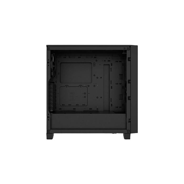 Corsair CC-9011251-WW 3000D Torre Media ATX, Panel de Vidrio Templado Negro con Iluminación RGB Multicolor, para Juegos y Montaje de PC