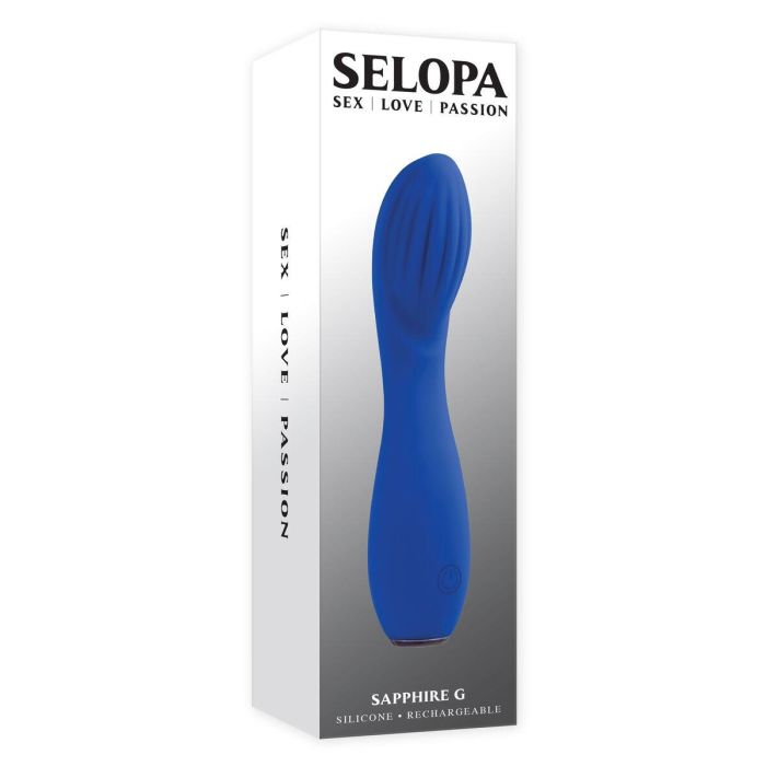 Vibrador Punto G Selopa Selopa Azul 17 Vibrador Punto G Selopa Selopa Azul 17
