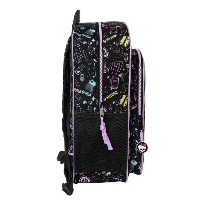 Mochila Escolar Monster High Negro 33 x 42 x 14 cm 1 Mochila Escolar Monster High Negro 33 x 42 x 14 cm 1
