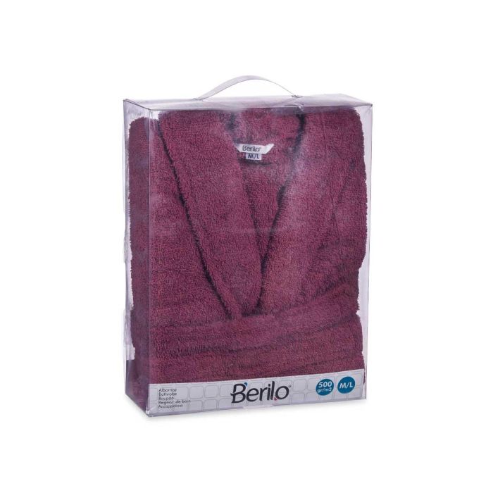 Albornoz Rojo 500Gr M L Berilo 10X37CM (6 Unidades) 2 Albornoz Rojo 500Gr M L Berilo 10X37CM (6 Unidades) 2