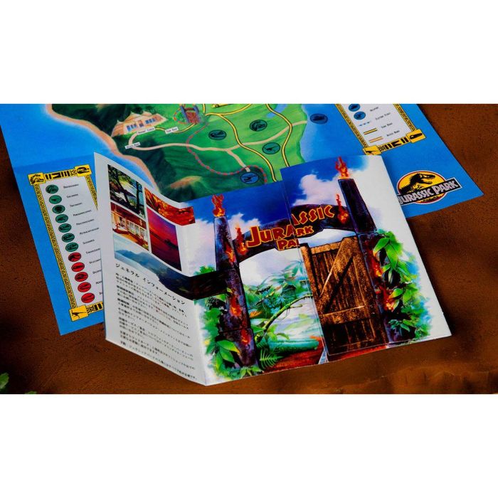 DOCTOR COLLECTOR Replica caja metal Jurassic Park Welcome Kit Standard - Kit coleccionista con 10 accesorios 15 DOCTOR COLLECTOR Replica caja metal Jurassic Park Welcome Kit Standard - Kit coleccionista con 10 accesorios 15