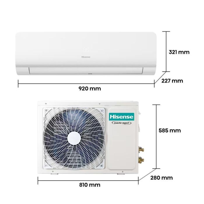 Aire Acondicionado Split 1x1 Hisense Inverter 1 Aire Acondicionado Split 1x1 Hisense Inverter 1