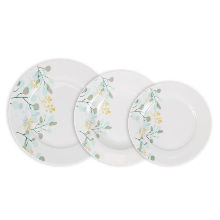 La Mediterranea Vajilla Redonda Rivoli 18 Piezas (2 Unidades) 3 La Mediterranea Vajilla Redonda Rivoli 18 Piezas (2 Unidades) 3