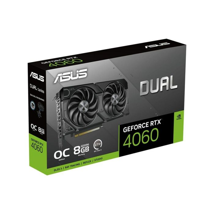 ASUS Dual GeForce RTX 4060 8GB GDDR6 128-bit PCIe 4.0 2x Ventiladores Axial-tech HDMI 2.1a DisplayPort 1.4a - 90YV0JC7-M0NA00 6 ASUS Dual GeForce RTX 4060 8GB GDDR6 128-bit PCIe 4.0 2x Ventiladores Axial-tech HDMI 2.1a DisplayPort 1.4a - 90YV0JC7-M0NA00 6