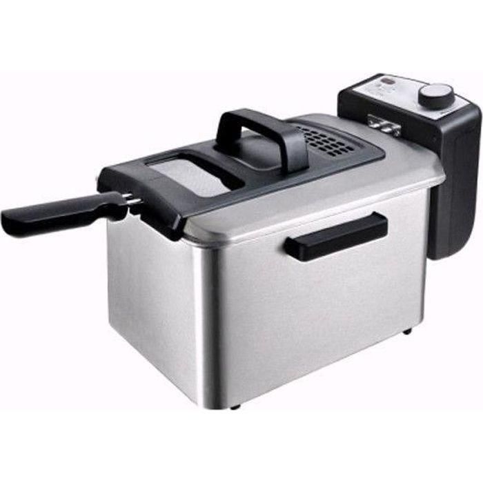 Freidora 4 Litros CONTINENTAL EDISON CEFR4IX3 - 2000W Freidora 4 Litros CONTINENTAL EDISON CEFR4IX3 - 2000W