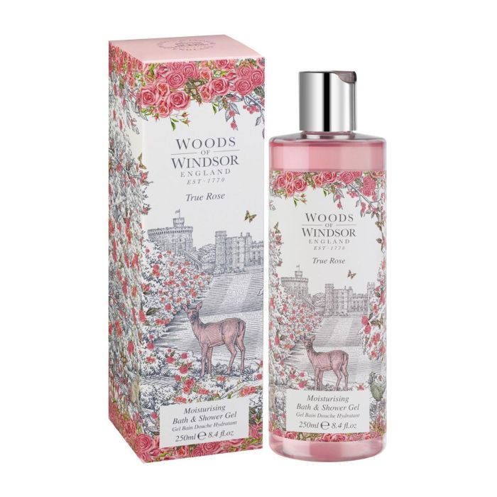 Woods Windsor True Rose Gel de Baño para Mujer 250ml