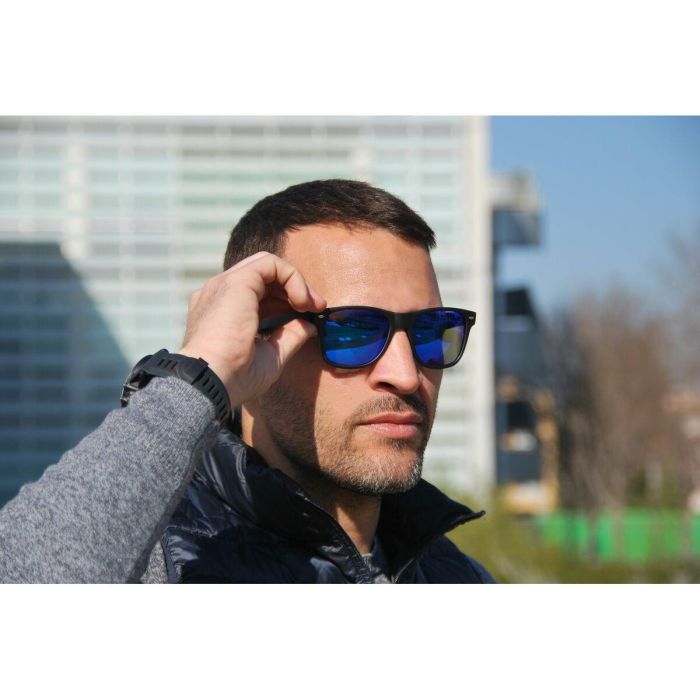 Gafas de Sol Unisex Eagle WAVE Negro Espejo 8