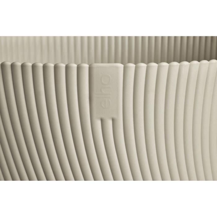 ELHO Maceta Redonda Sereh Round 30 cm Beige de plástico 100% reciclado L 30 x A 29,5 x A 25 cm ELH8711904534790 2