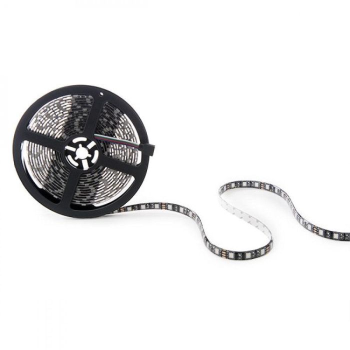 Tira LED RGB SMD5050 300 LEDs 72W 4200Lm 12V IP65 PCB Negro 5m 40.000h para Vitrinas y Pasillos CA-5050-300-IP65-B-RGB 2 Tira LED RGB SMD5050 300 LEDs 72W 4200Lm 12V IP65 PCB Negro 5m 40.000h para Vitrinas y Pasillos CA-5050-300-IP65-B-RGB 2