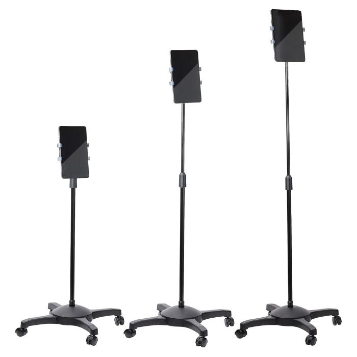 StarTech Carro/Soporte Móvil con Ruedas para Tablet, Altura Ajustable, Base con Ruedas Bloqueables para Tablets de 7 a 11 Pulgadas, Negro - 0.9 kg 2