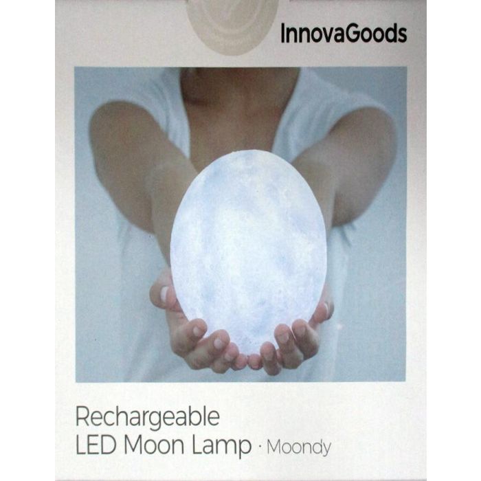 Innovagoods Lámpara LED Recargable Luna Moondy Luces para Decoración (6 Unidades) 11 Innovagoods Lámpara LED Recargable Luna Moondy Luces para Decoración (6 Unidades) 11