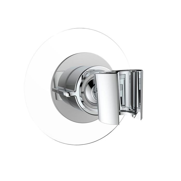 Wenko Soporte de cabezal de ducha 360° cromo 25479100