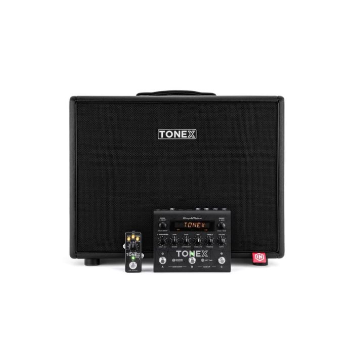 IKMultimedia TONEX Cab Pantalla FRFR Profesional Amplificada 350W RMS para Guitarra con DSP Avanzado y Celestion 12" 1