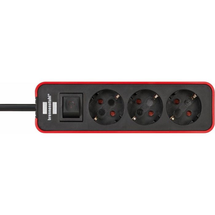 Regleta Enchufes 4 Tomas con interruptor Brennenstuhl 1153240070 3600 W (1,5 m) 7 Regleta Enchufes 4 Tomas con interruptor Brennenstuhl 1153240070 3600 W (1,5 m) 7