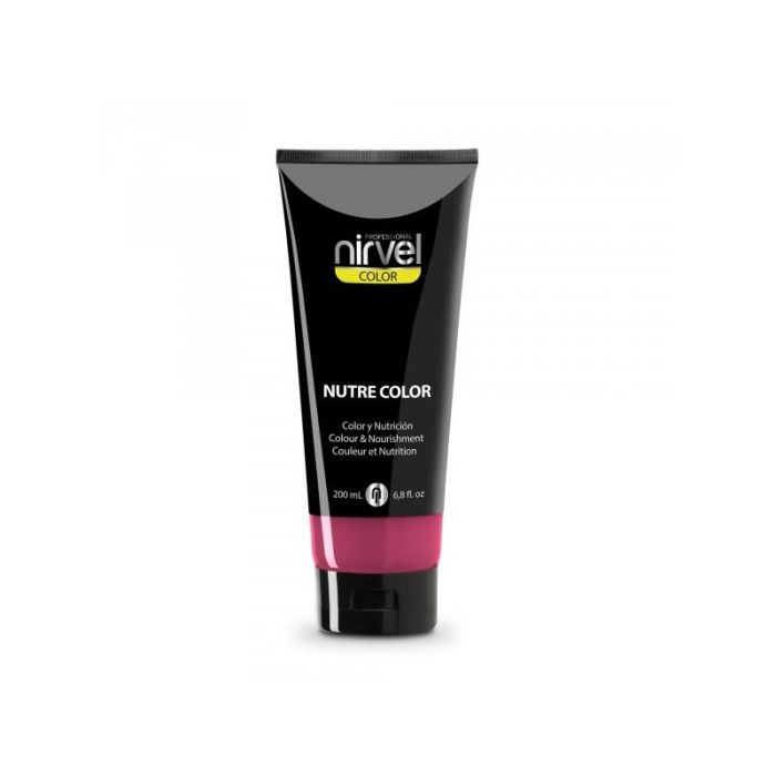 Nirvel Nutre Color Fresa 200 ml – Mascarilla Capilar de Coloración Temporal para Cabello Brillante