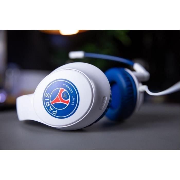 Auriculares con cable para juegos - KONIX - PC, PS4, PS5, Switch, Xbox - Micrófono de 45° - Cable de 1,5 m - Blanco y azul 5 Auriculares con cable para juegos - KONIX - PC, PS4, PS5, Switch, Xbox - Micrófono de 45° - Cable de 1,5 m - Blanco y azul 5