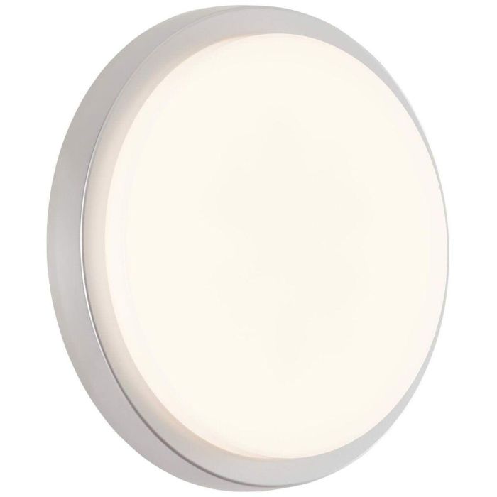 Luz de techo exterior Devora Color plateado LED integrado 5