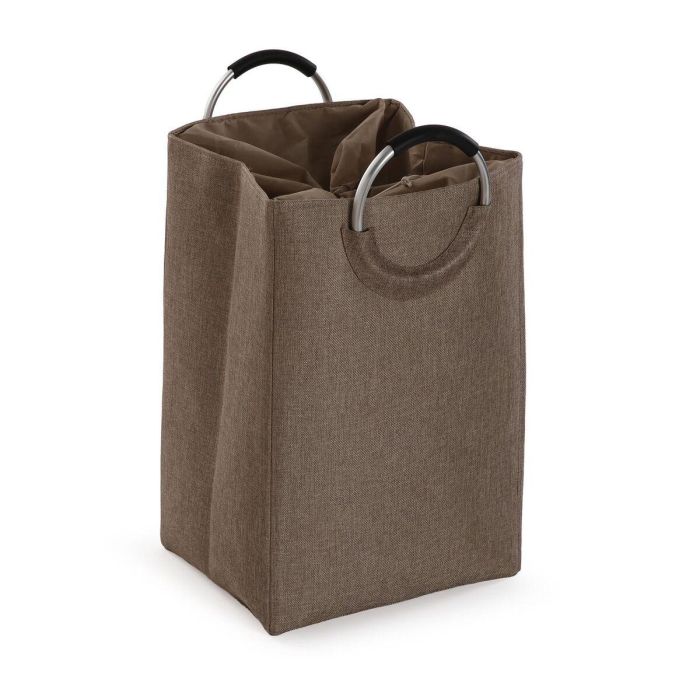 Cesto para la Ropa Sucia Versa Beige Aluminio Polipropileno EVA 36 X 55 X 30 CM 0 Cesto para la Ropa Sucia Versa Beige Aluminio Polipropileno EVA 36 X 55 X 30 CM 0