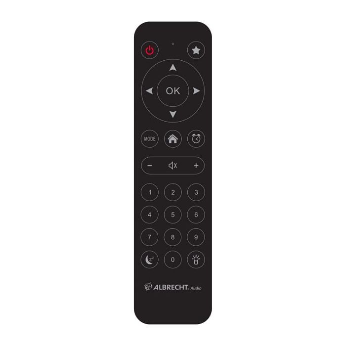 Albrecht DR 463+ Radio Internet DAB+ y UKW con Bluetooth, WiFi, Spotify, Amazon Music, Pantalla, Portátil, Gris