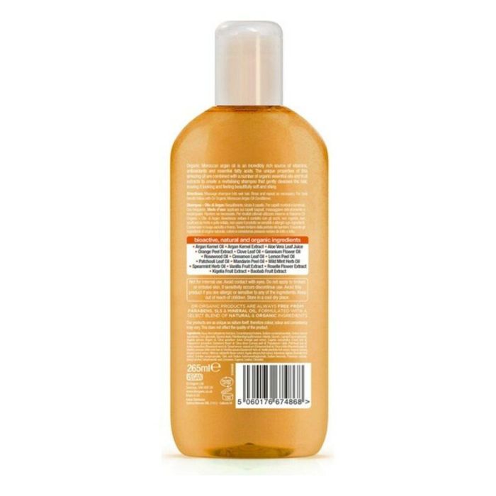 Dr. Organic Argán Champú De Aceite 1 Dr. Organic Argán Champú De Aceite 1