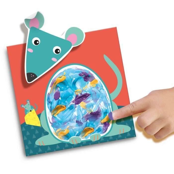 Mi primero - Pintar con los dedos - Animales - SES CREATIVE - Pinta 8 cartas de animales felices. 3 Mi primero - Pintar con los dedos - Animales - SES CREATIVE - Pinta 8 cartas de animales felices. 3