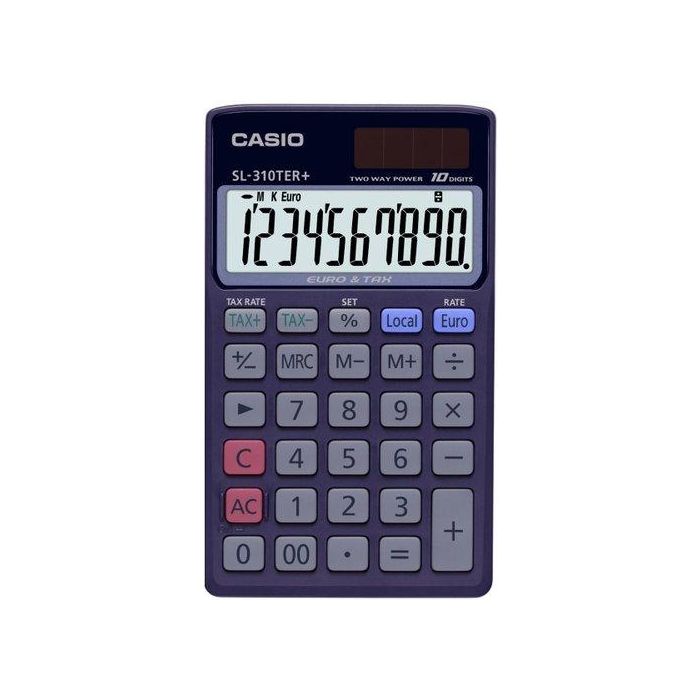 Calculadora De Bolsillo Casio 10 Digitos Sl-310 Ter