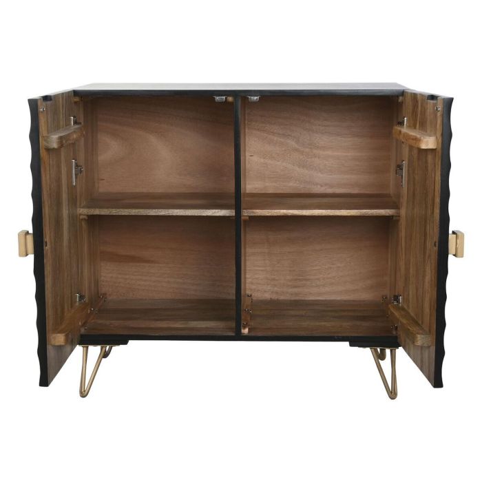 Aparador Colonial DKD Home Decor Negro Dorado 45 x 75 x 81 cm 8 Aparador Colonial DKD Home Decor Negro Dorado 45 x 75 x 81 cm 8