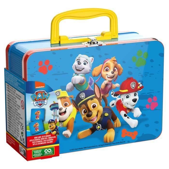 Memory Maletin Metal Patrulla Canina 6066827 Spin Master 2 Memory Maletin Metal Patrulla Canina 6066827 Spin Master 2