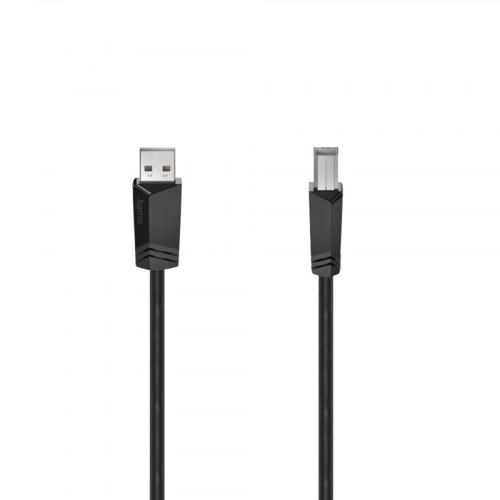 Cable USB 2.0 A a USB B Hama 00200602 1,5 m Negro 0 Cable USB 2.0 A a USB B Hama 00200602 1,5 m Negro 0