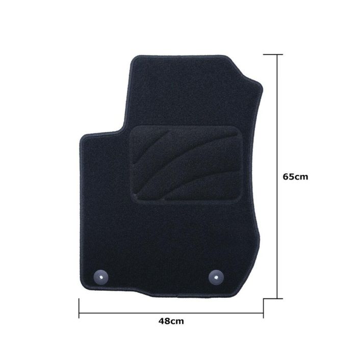 Set de Alfombrillas para Coche OCC Motorsport OCCD0006 5 Piezas 2