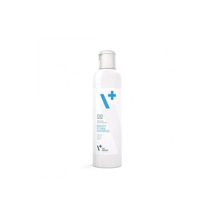 Beauty & Care Shampoo 250 mL - Champú dermocosmético para piel sensible y alergias en animales Beauty & Care Shampoo 250 mL - Champú dermocosmético para piel sensible y alergias en animales